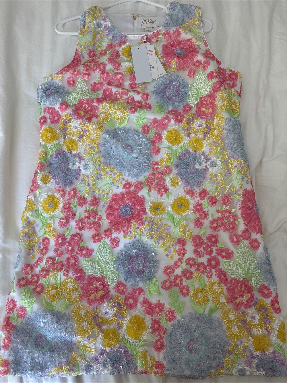 Women’s Lilly Pulitzer Airbella Sequin Shift Dress, NWT, Size 12